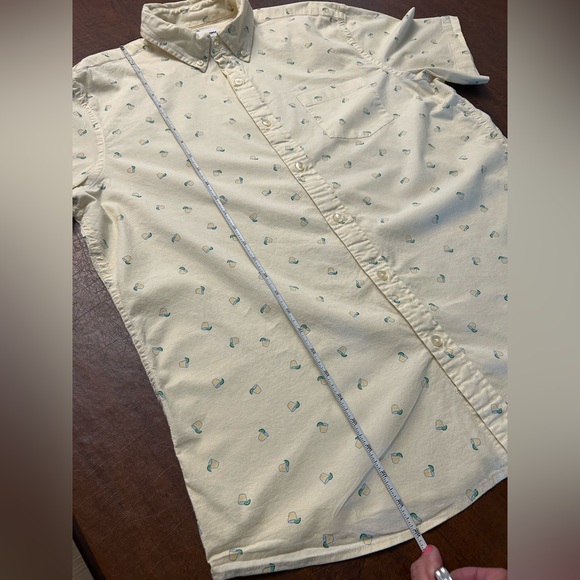 Sonoma Men’s Short Sleeve Shirt Casual Whimsy Lemonade/Cocktail Design - Picture 5 of 10